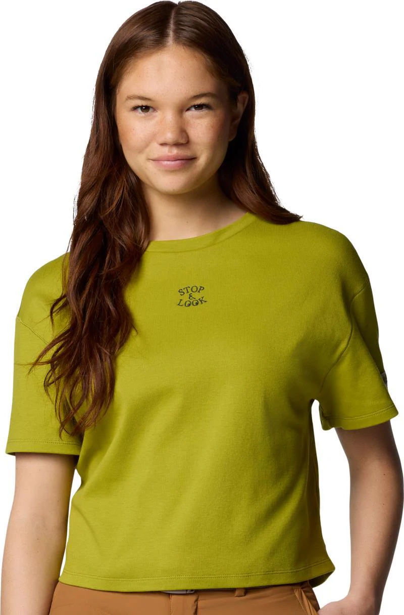 Wallowa Cropped Graphic Tee - Womens - Image 4