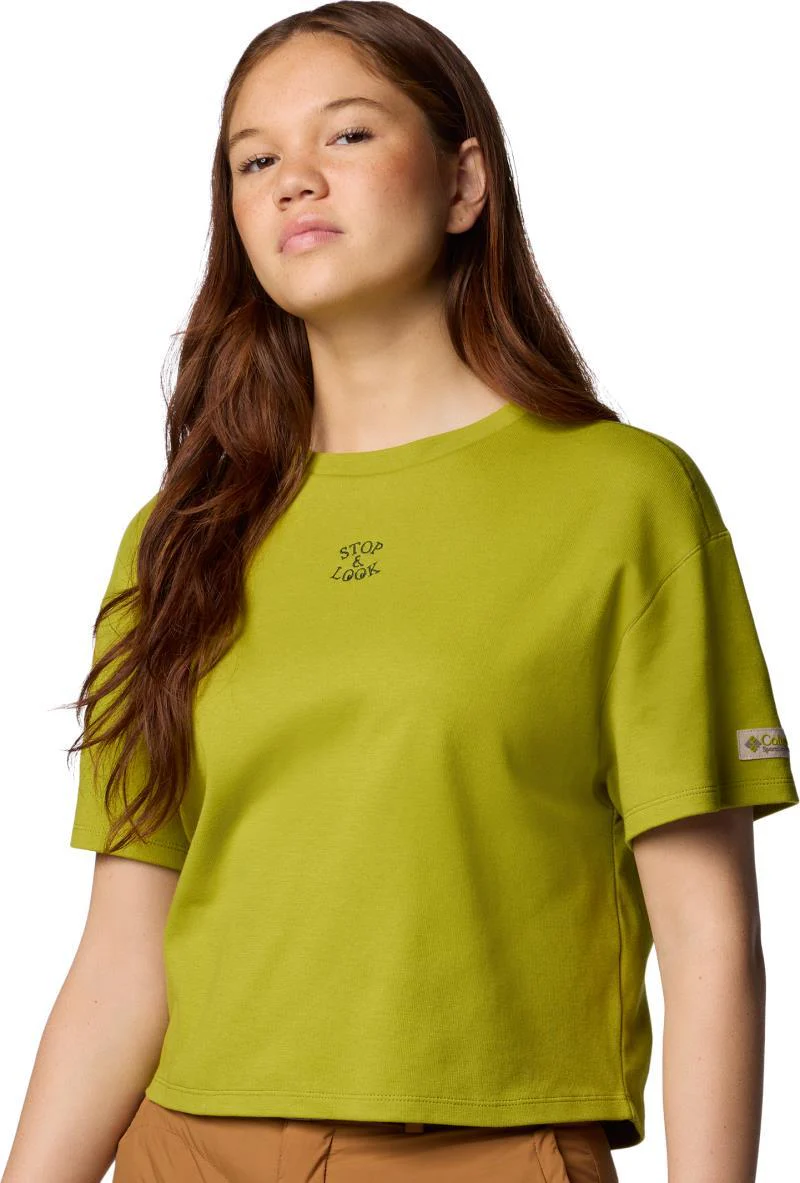 Wallowa Cropped Graphic Tee - Womens - Image 5
