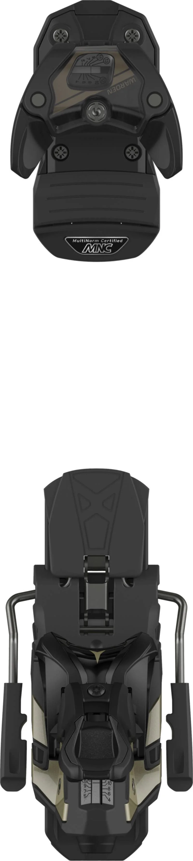 Warden 13 MNC Bindings - Black / Gold - Image 2