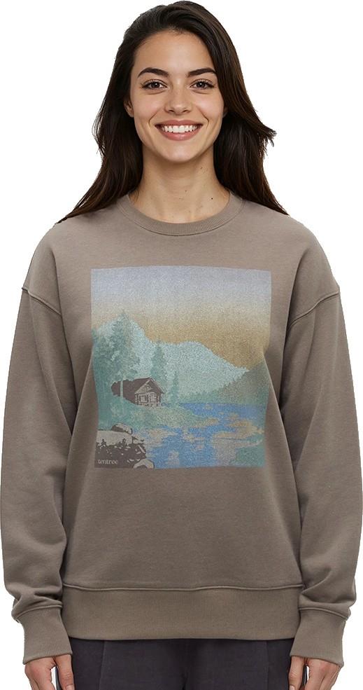 Washed Lakeshore Relaxed Crew - Womens