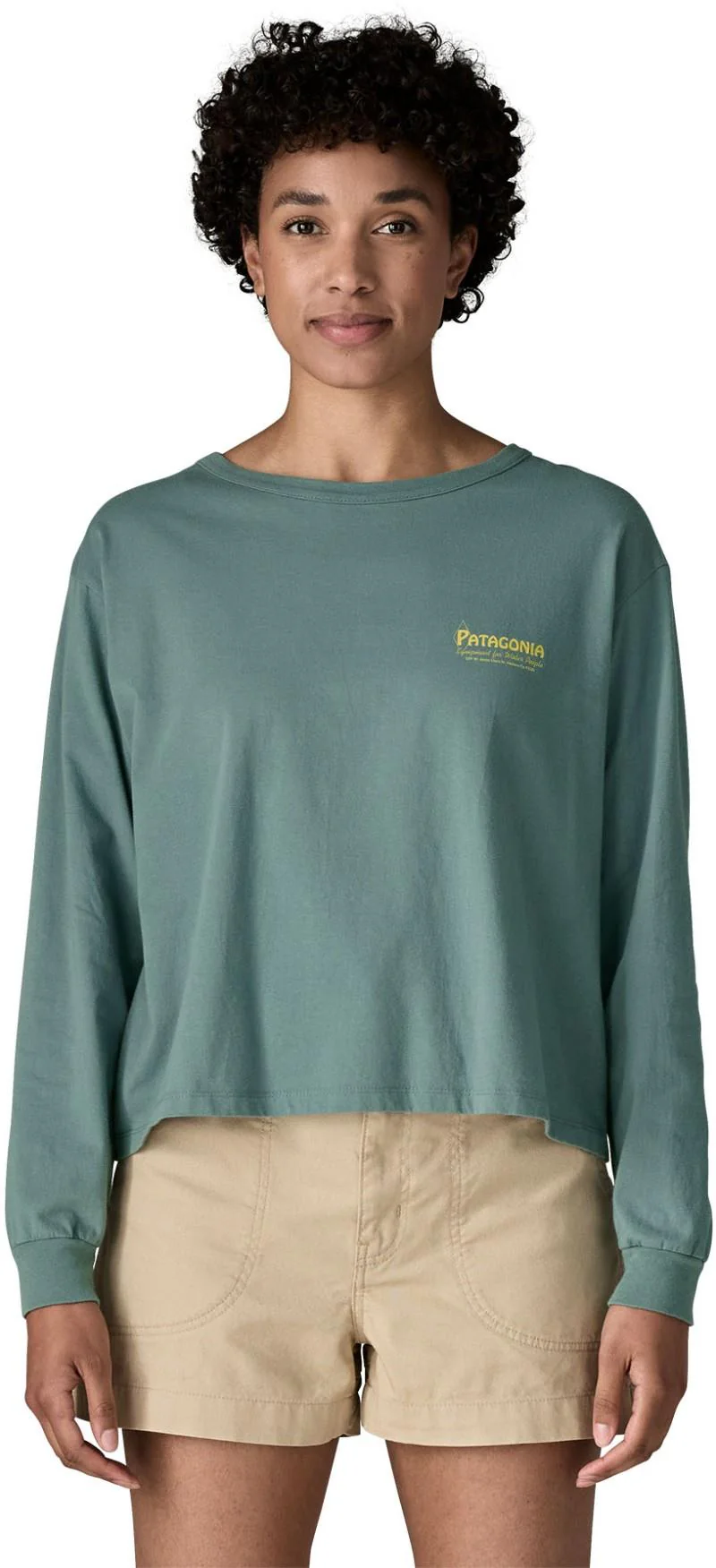 Water People Banner Easy Cut LS T-Shirt - Womens - Image 3