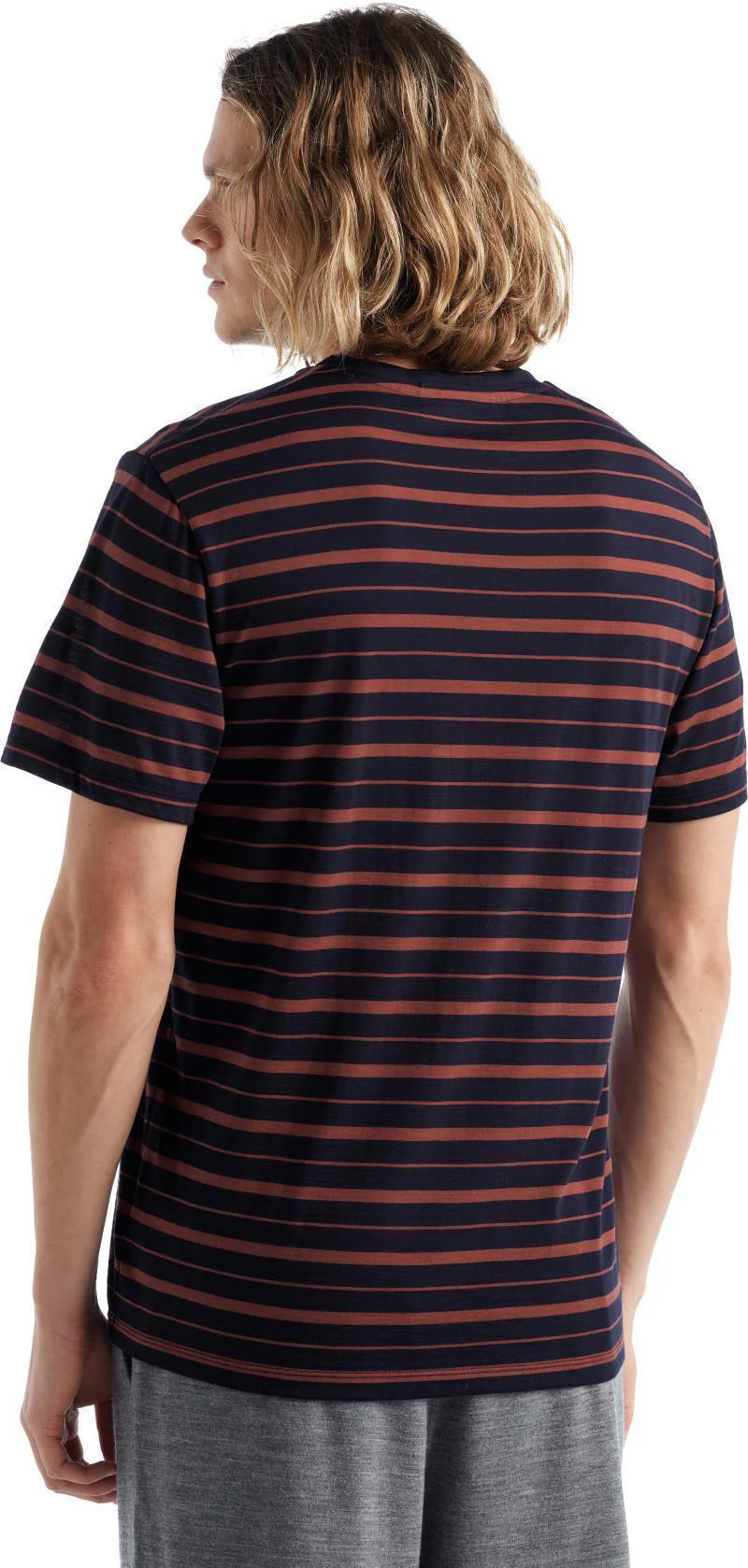 Wave SS Tee - Stripe - Mens - Image 3