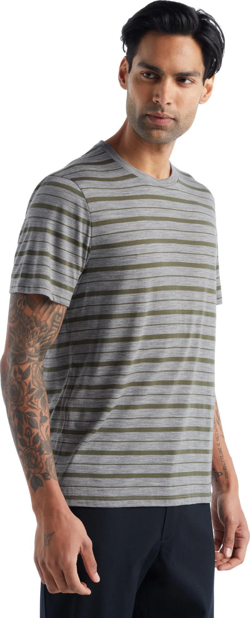 Wave SS Tee - Stripe - Mens - Image 5