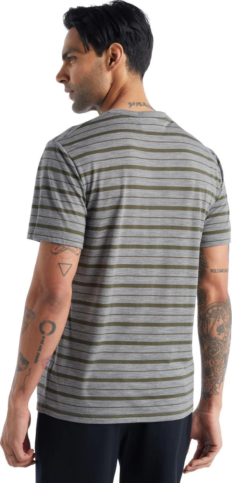 Wave SS Tee - Stripe - Mens - Image 6