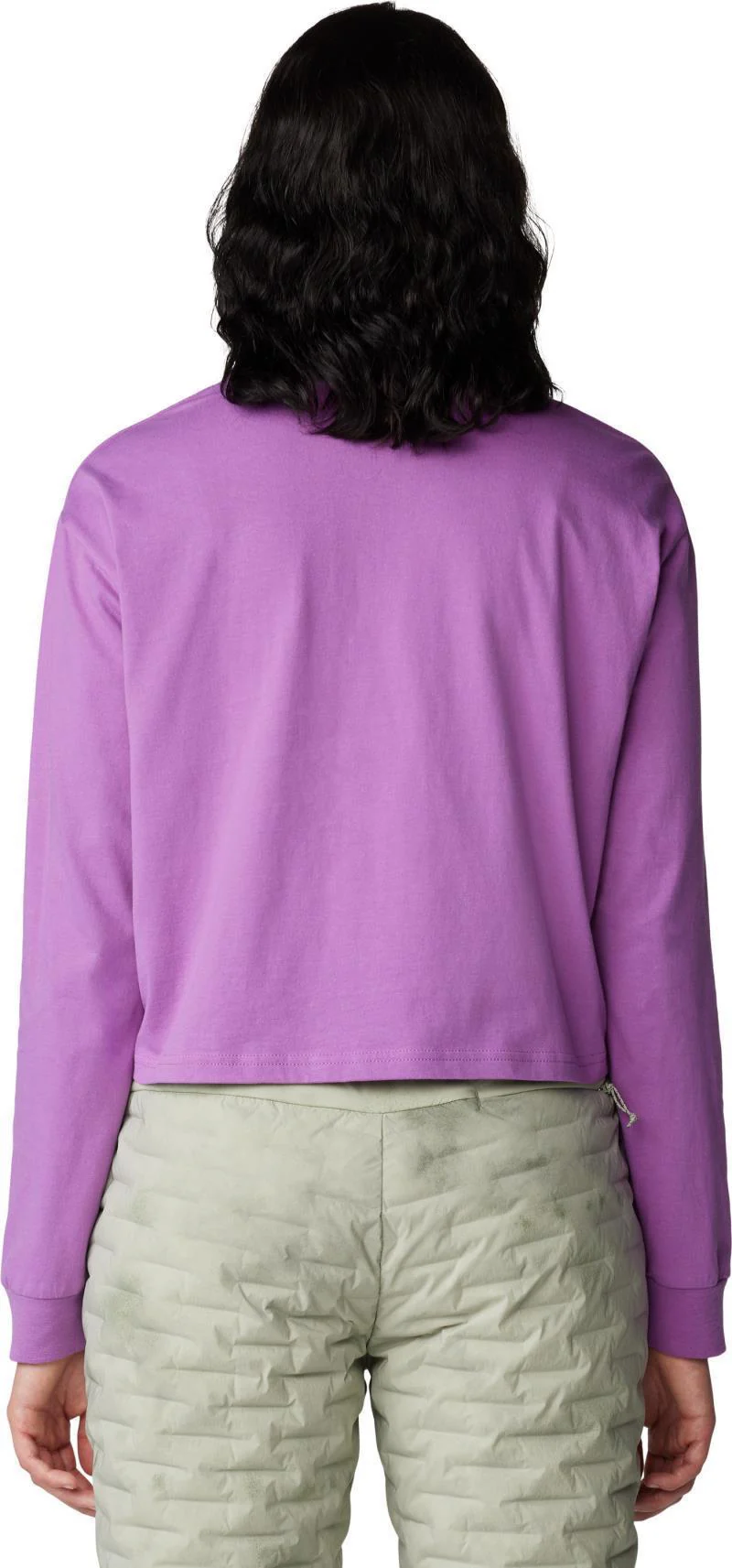 Wild Flowers Boxy Crop LS - Womens - Image 10