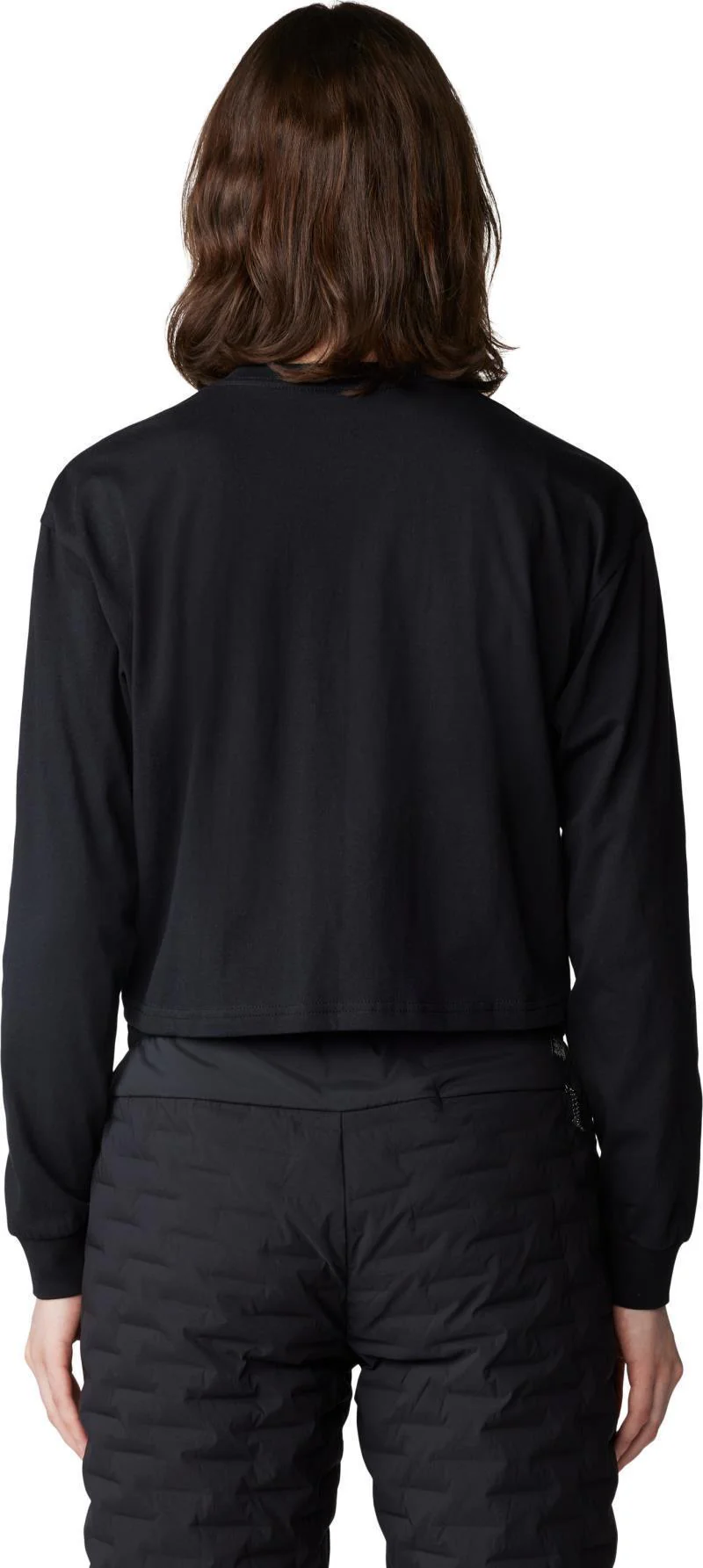 Wild Flowers Boxy Crop LS - Womens - Image 4