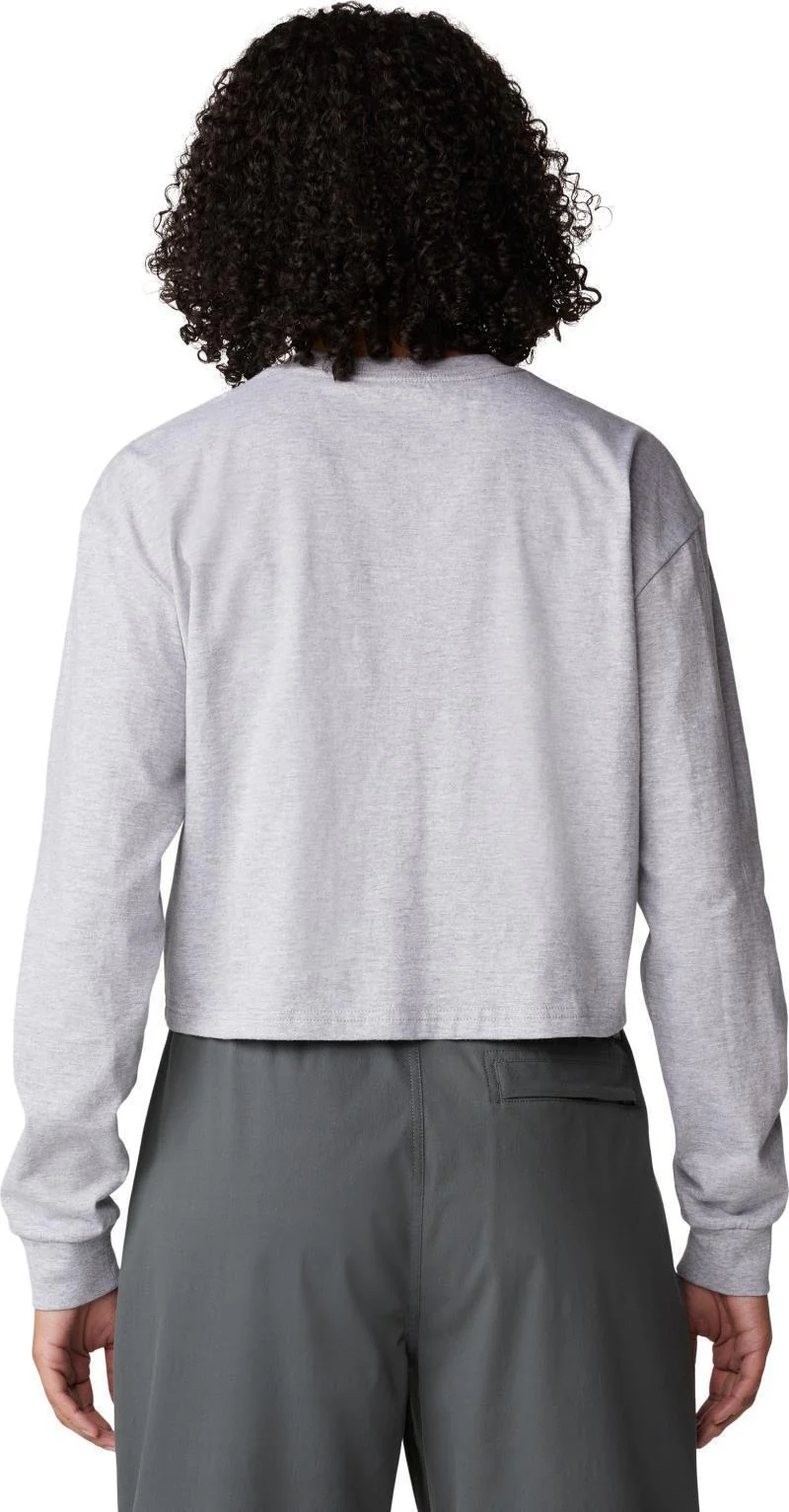 Wild Flowers Boxy Crop LS - Womens - Image 6