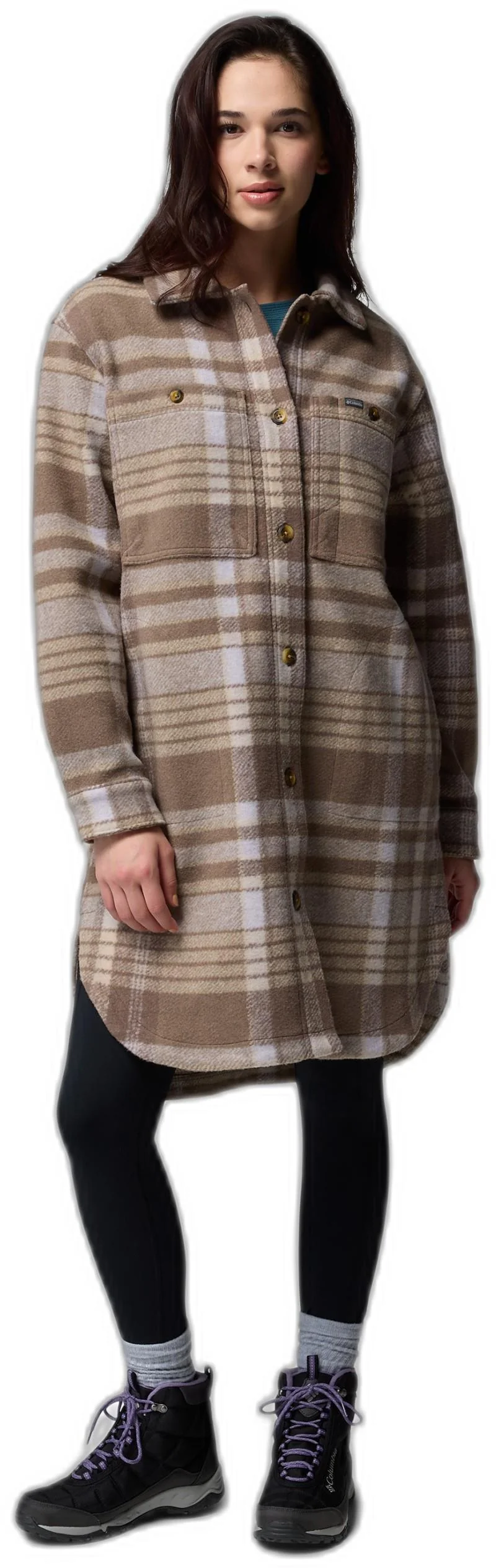 Wildest Venture Long Fleece Coat - Womens - Image 4