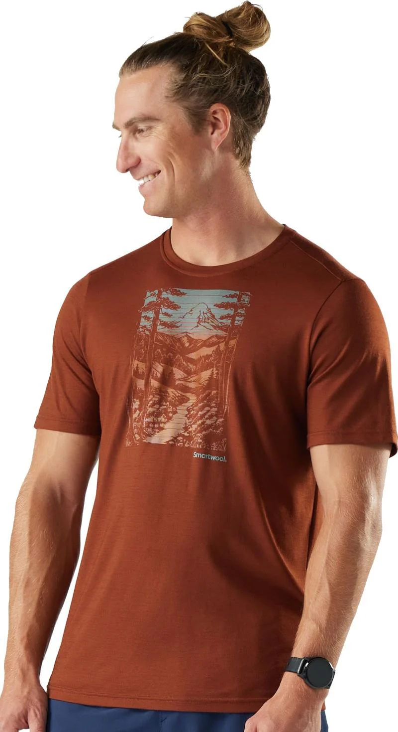 Winding Trail Active SS Graphic Tee - Mens - Image 3