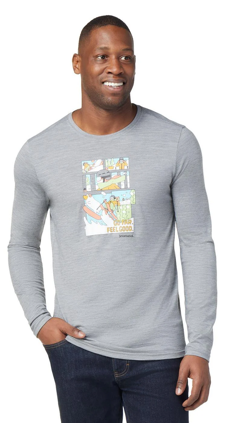 Winter Adventure LS Graphic Tee - Mens - Image 2