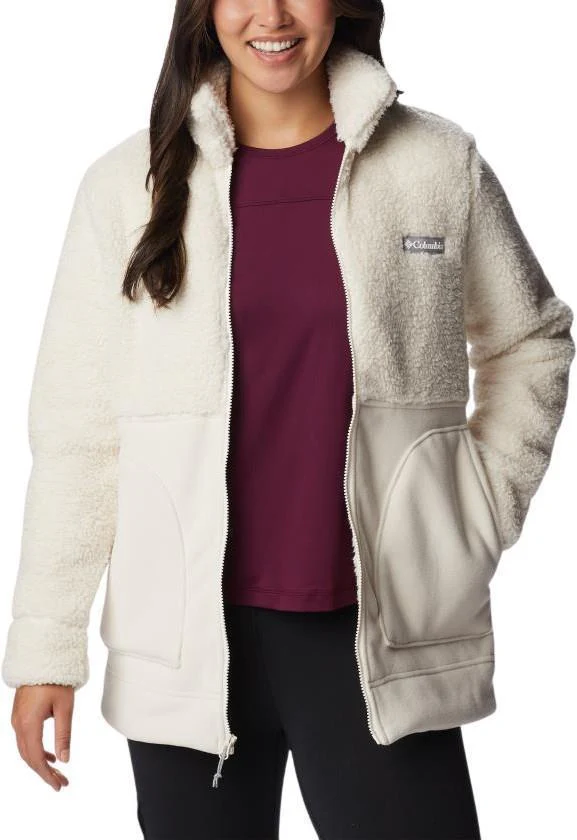 Winter Pass Sherpa Long Full Zip - Womens - Image 3