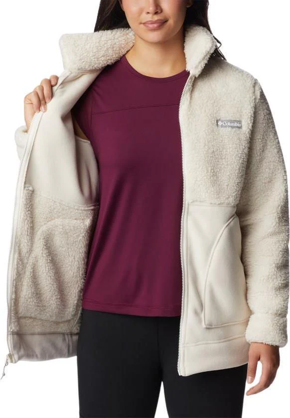Winter Pass Sherpa Long Full Zip - Womens - Image 4