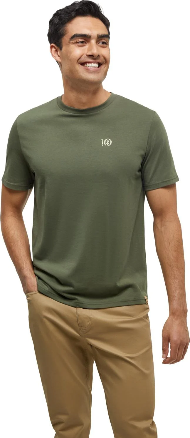 Woodblock Ten T-Shirt - Mens - Image 5