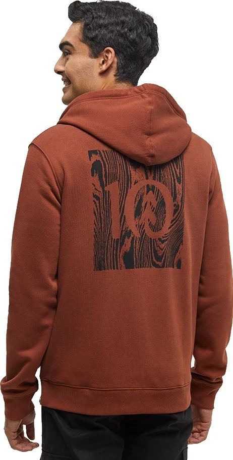 Woodblock Ten Zip Hoodie - Mens - Image 4