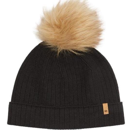 Wool Faux Fur Pom Beanie - Image 5
