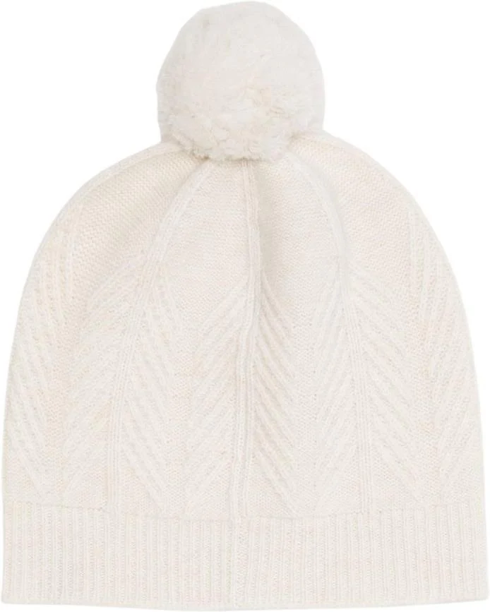 Wool Tree Cable Beanie - Image 2
