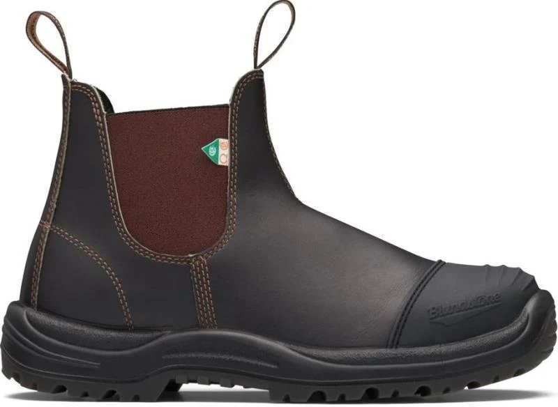 Work & Safety with Rubber Toe Cap - 167 - Stout Brown - Image 2