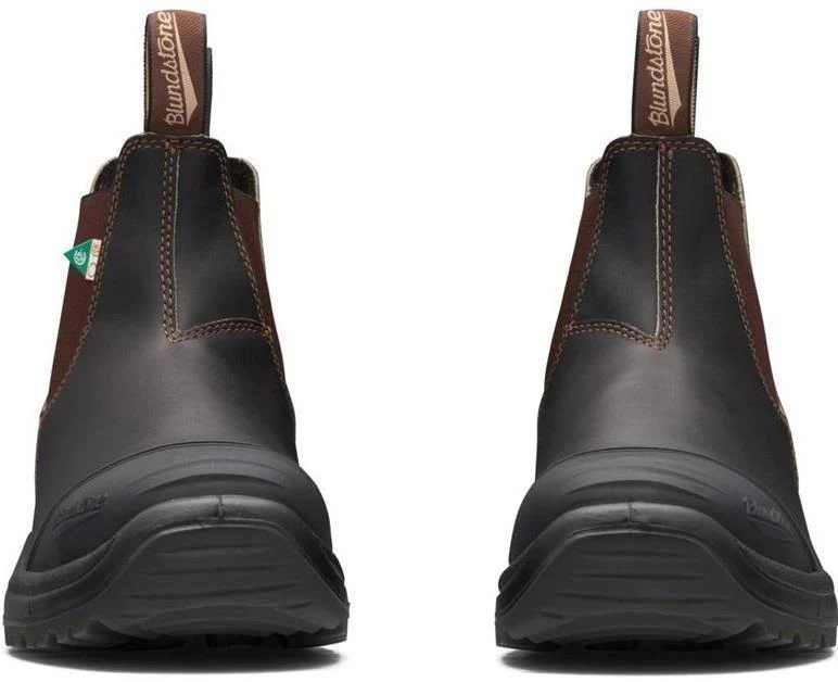 Work & Safety with Rubber Toe Cap - 167 - Stout Brown - Image 3