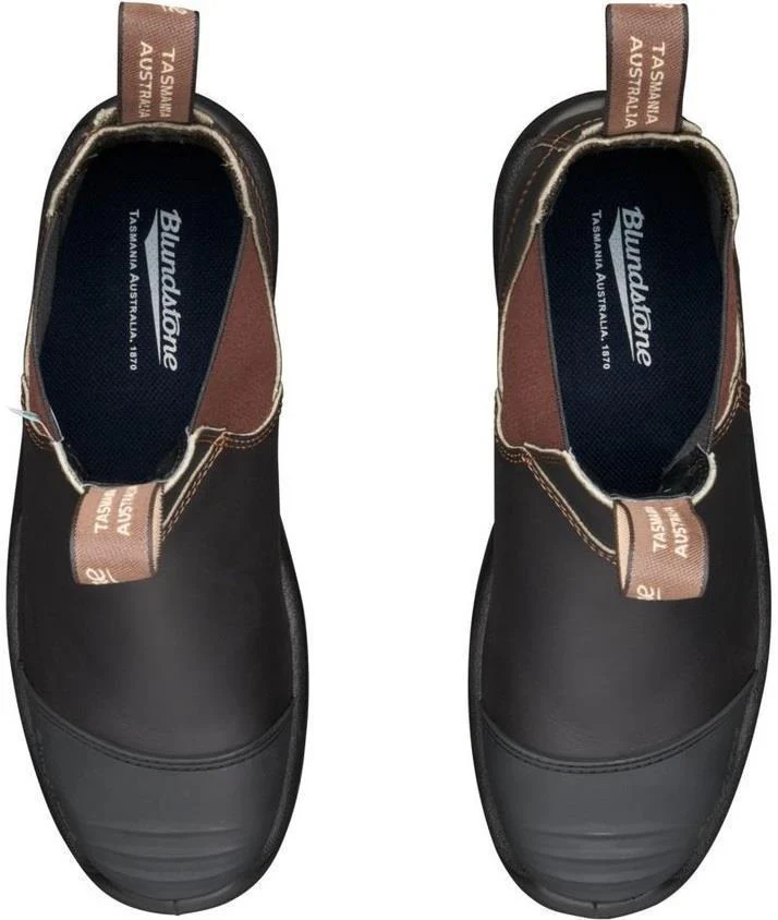 Work & Safety with Rubber Toe Cap - 167 - Stout Brown - Image 5