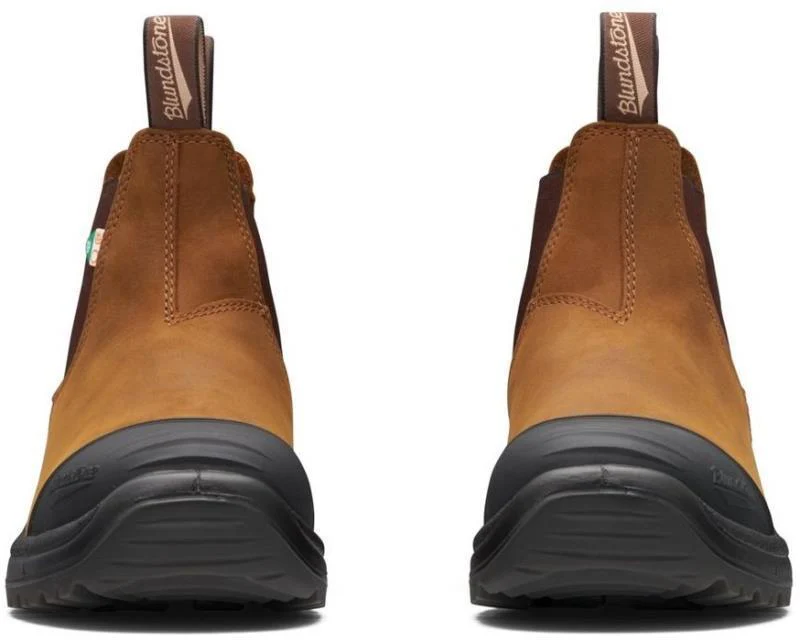 Work & Safety with Rubber Toe Cap - 169 - Saddle Brown - Image 3