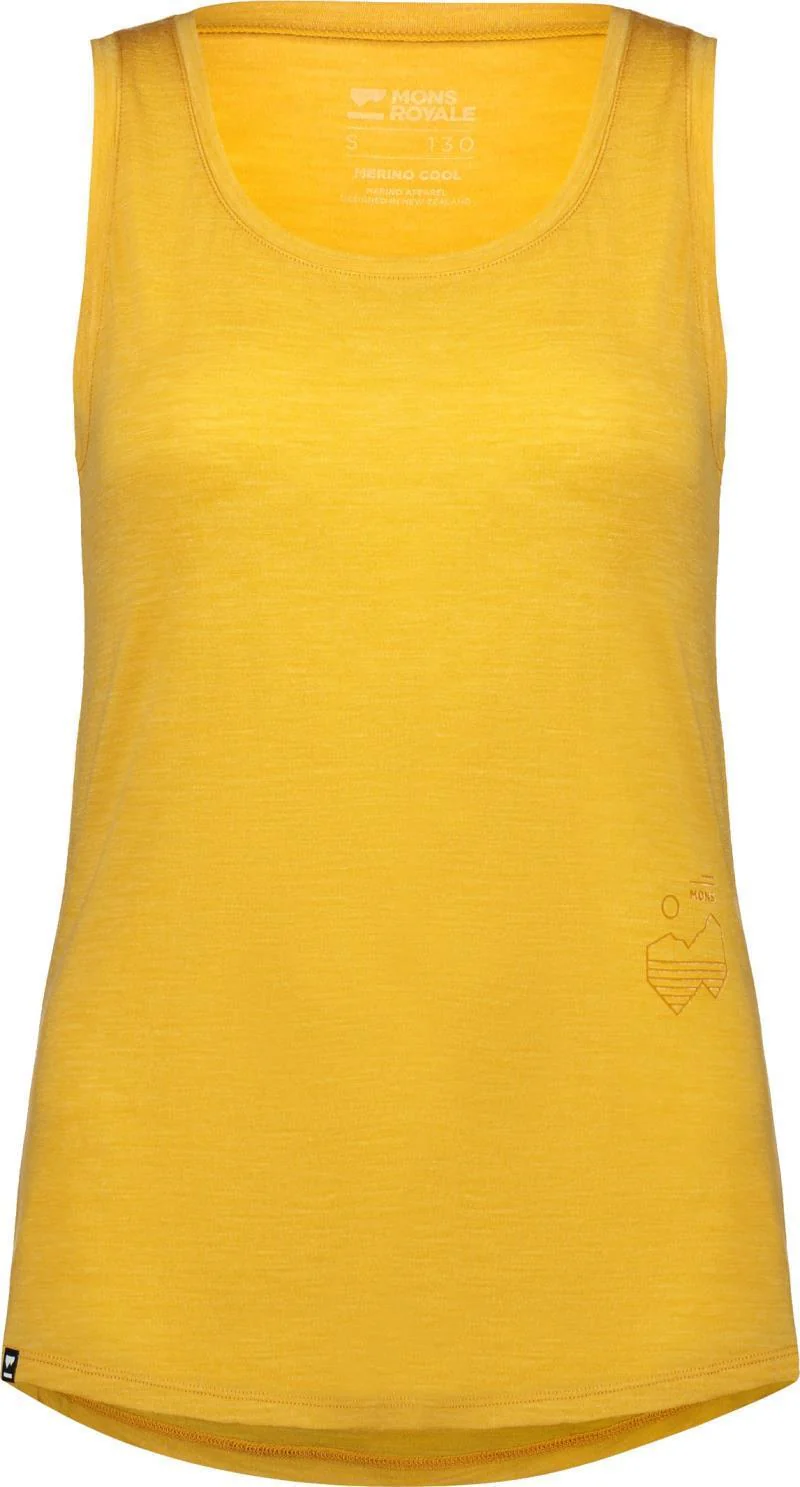 Zephyr Merino Cool Tank - Mtn Art - Womens