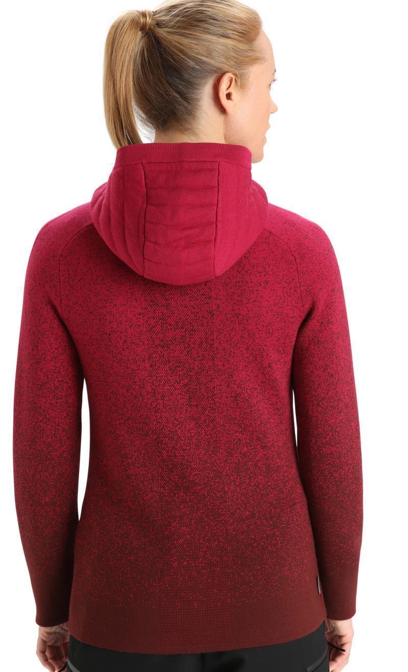 ZoneKnit Insulated LS Zip Hoodie - Into the Deep - Womens - Image 3
