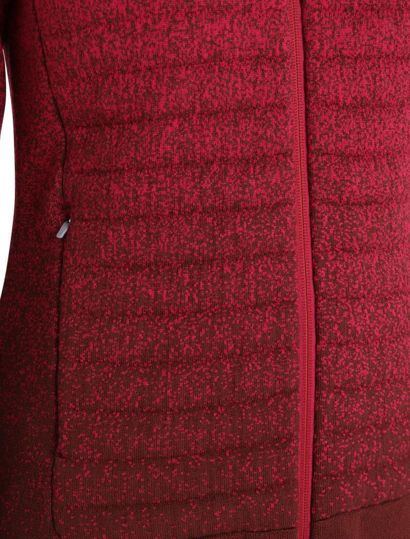 ZoneKnit Insulated LS Zip Hoodie - Into the Deep - Womens - Image 6