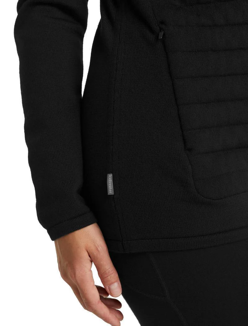 ZoneKnit Insulated LS Zip Hoodie - Womens - Image 10