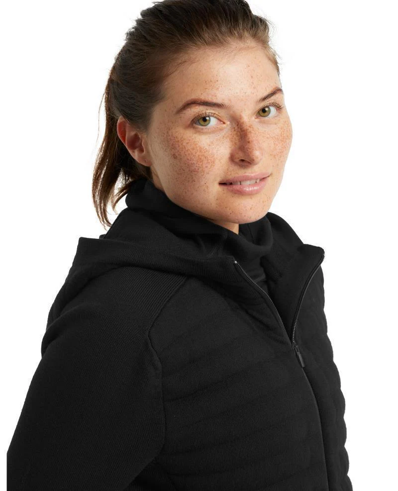 ZoneKnit Insulated LS Zip Hoodie - Womens - Image 5
