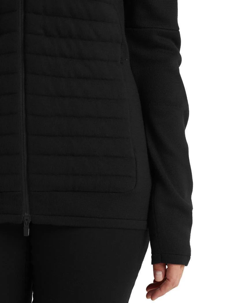 ZoneKnit Insulated LS Zip Hoodie - Womens - Image 8