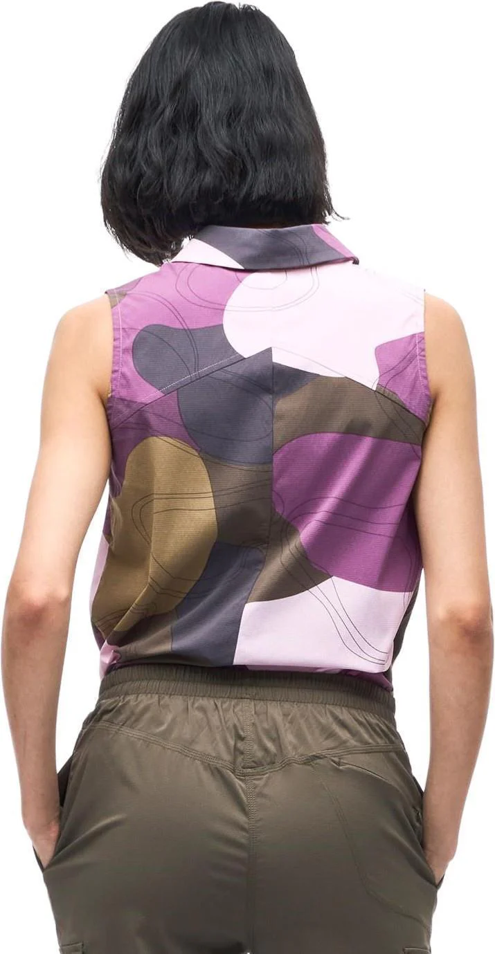 Zufara II Sleeveless Button Up - Womens - Image 4